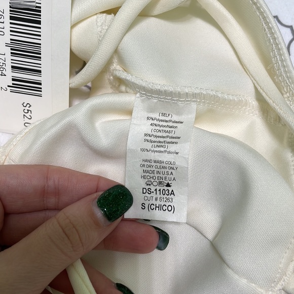 Cream Crop Top NWT - Picture 4 of 4